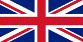 The Union Flag: a red cross over combined red and white saltires, all with white borders, over a dark blue background.